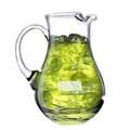 67 Oz. Deep Etched Glass Pitcher
